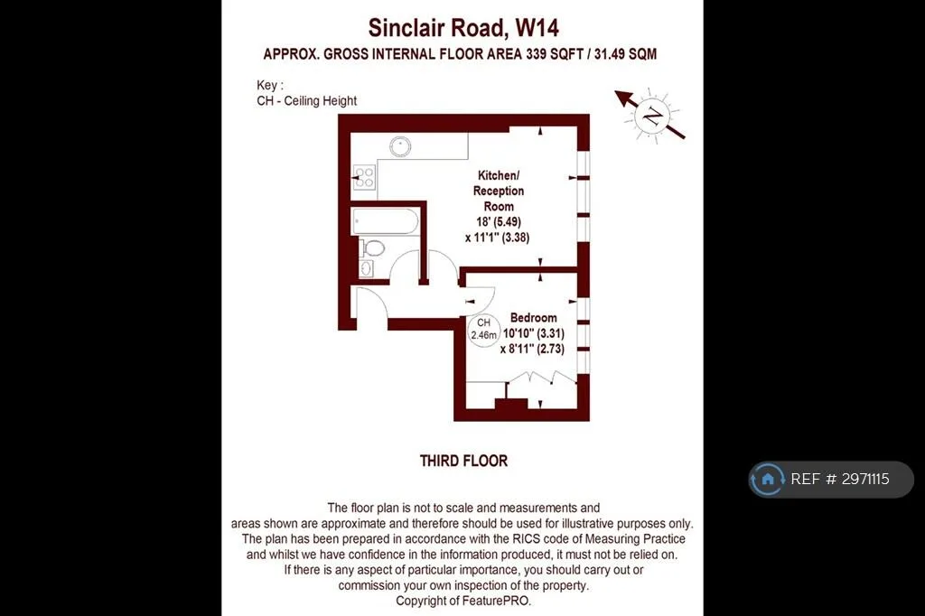 1 bedroom flat for rent