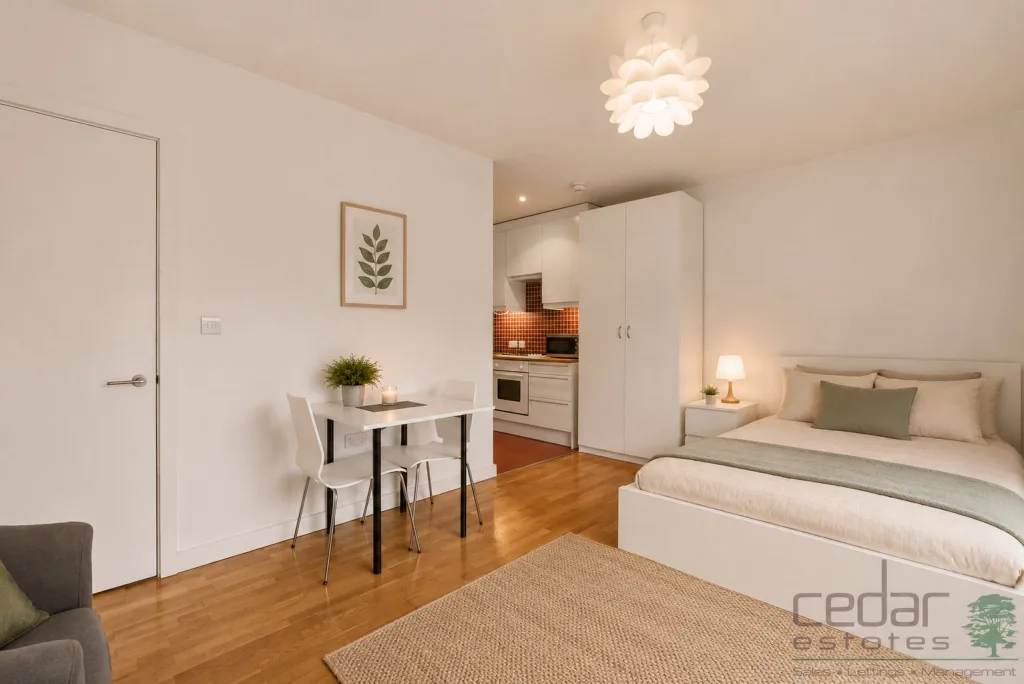 Studio flat for rent