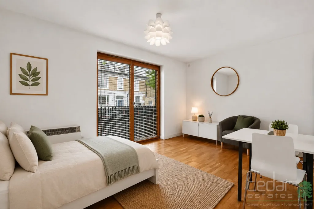 Studio flat for rent