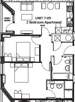 2 bedroom flat for rent
