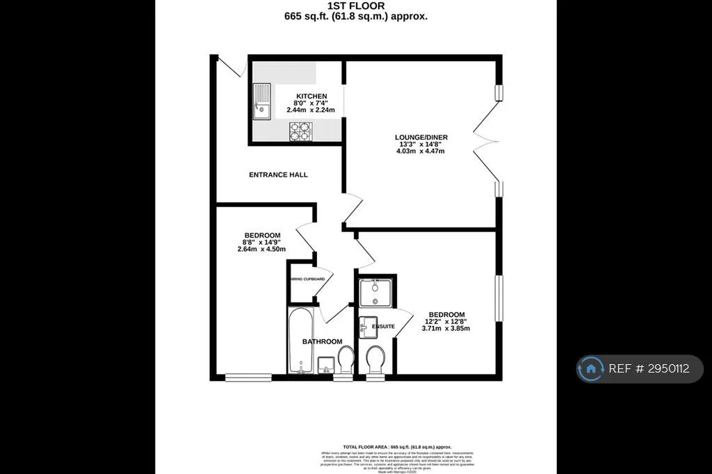2 bedroom flat for rent