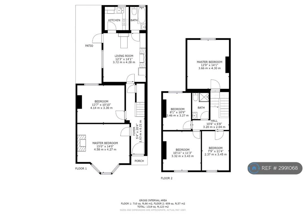 6 bedroom semi-detached house for rent