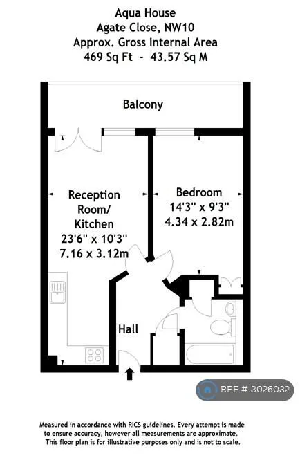 1 bedroom flat for rent