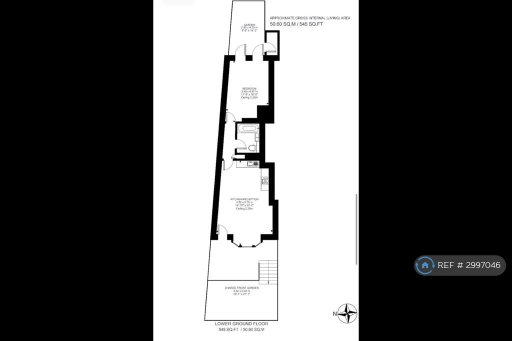 1 bedroom flat for rent