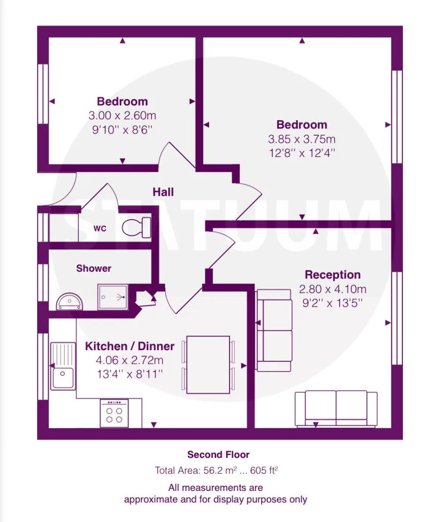2 bedroom apartment for rent