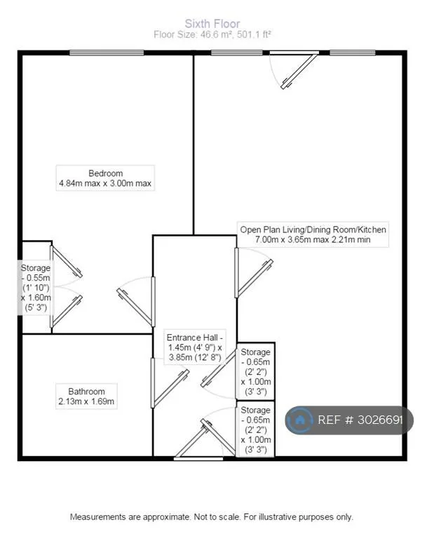 1 bedroom flat for rent