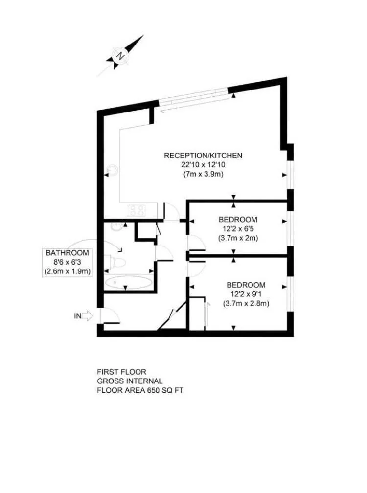 2 bedroom apartment for rent