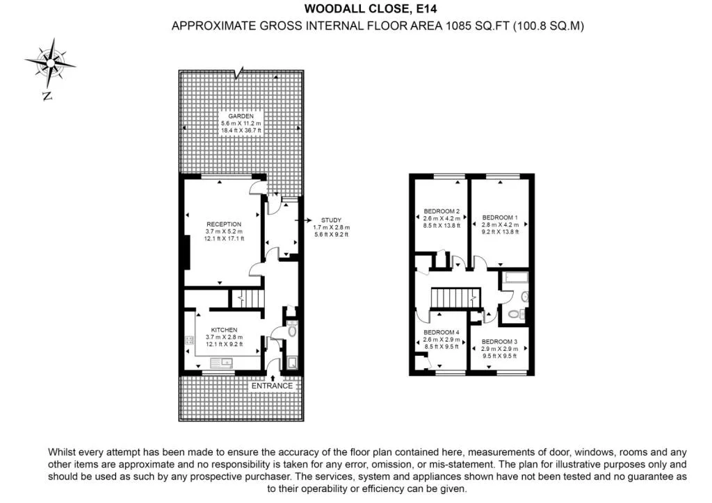 4 bedroom terraced house for rent