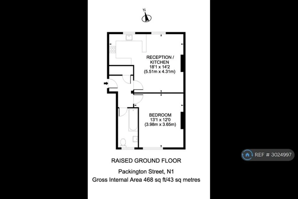 1 bedroom flat for rent