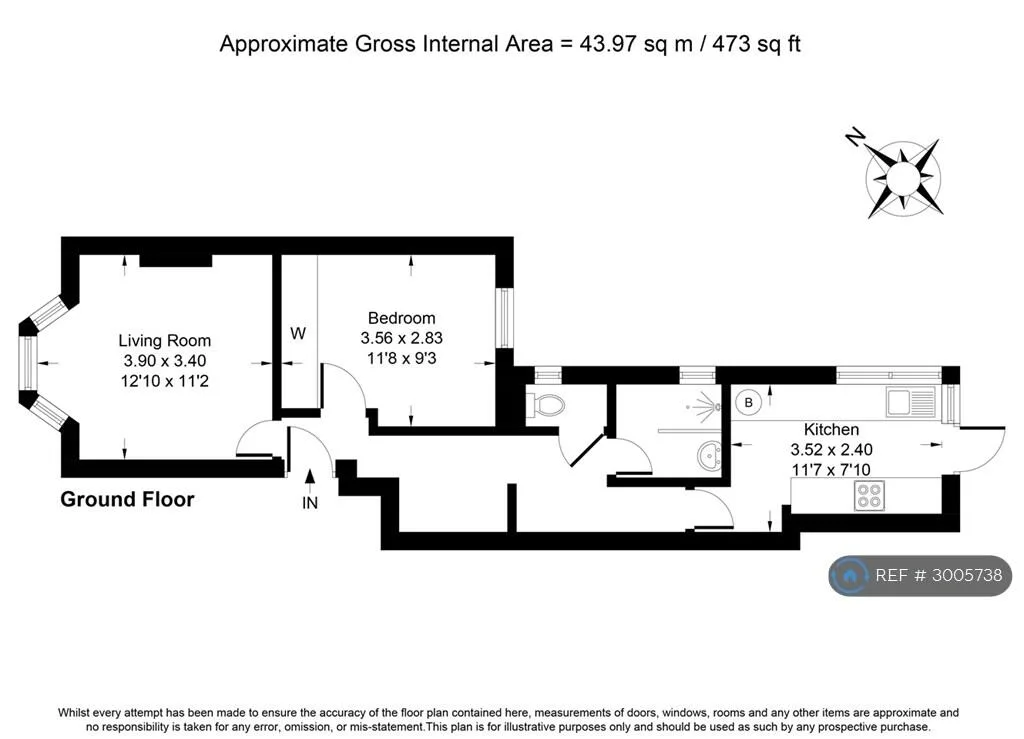1 bedroom flat for rent
