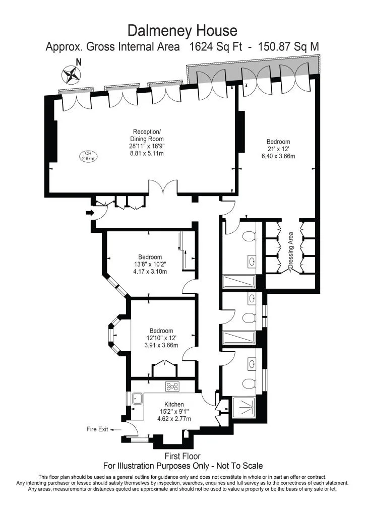 3 bedroom flat for rent