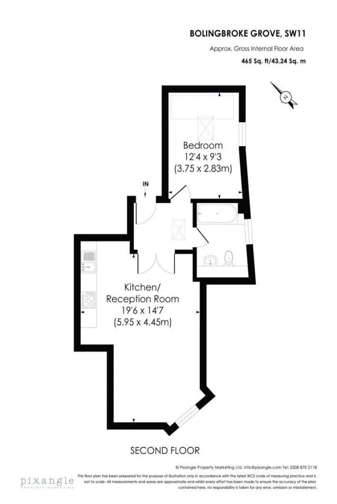 1 bedroom flat for rent