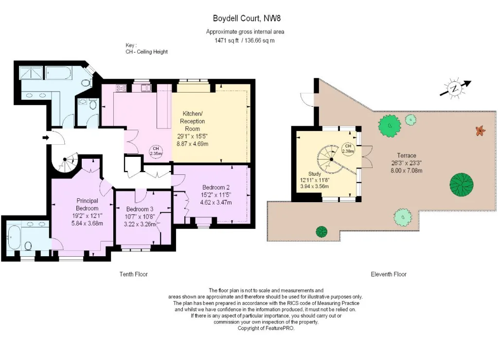 3 bedroom penthouse for rent
