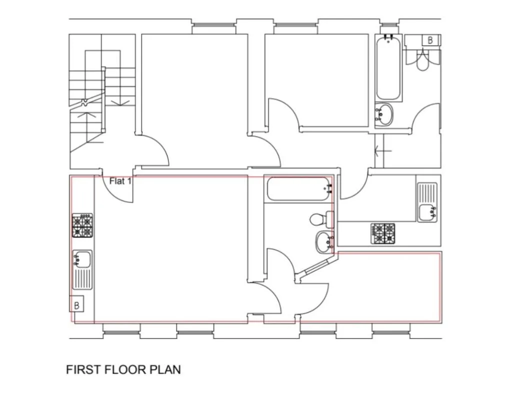 1 bedroom flat for rent