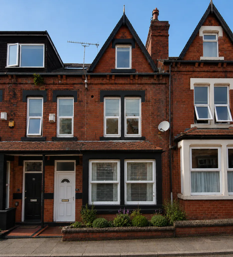 6 bedroom terraced house for rent