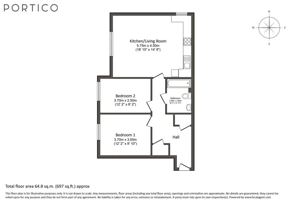 2 bedroom house for rent