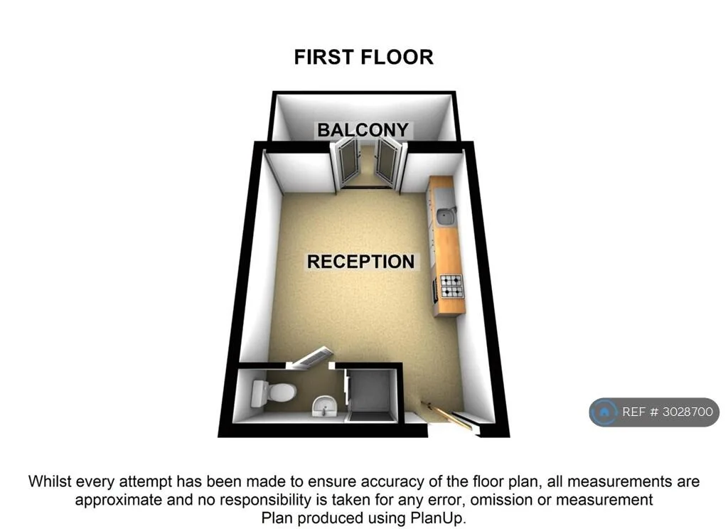 Studio flat for rent