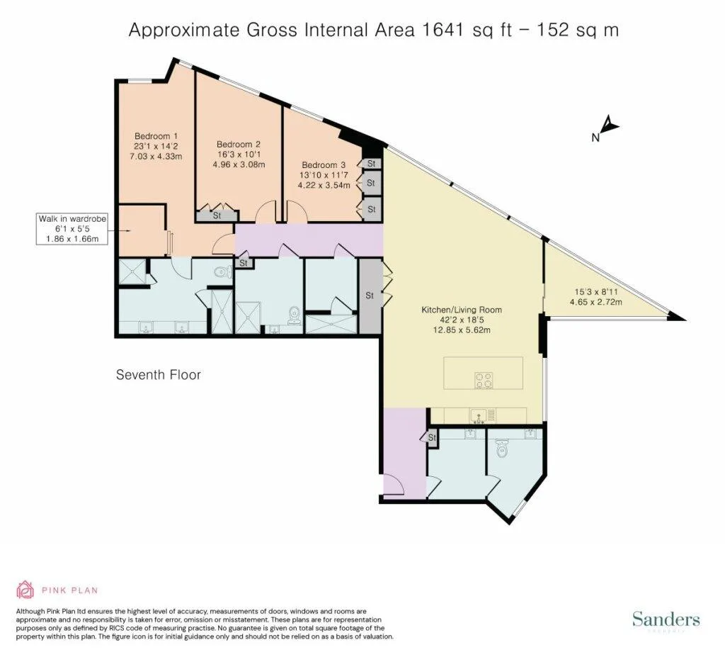 3 bedroom flat for rent