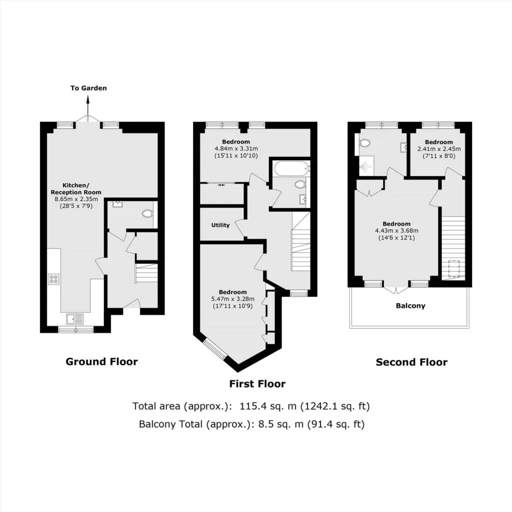 3 bedroom terraced house for rent