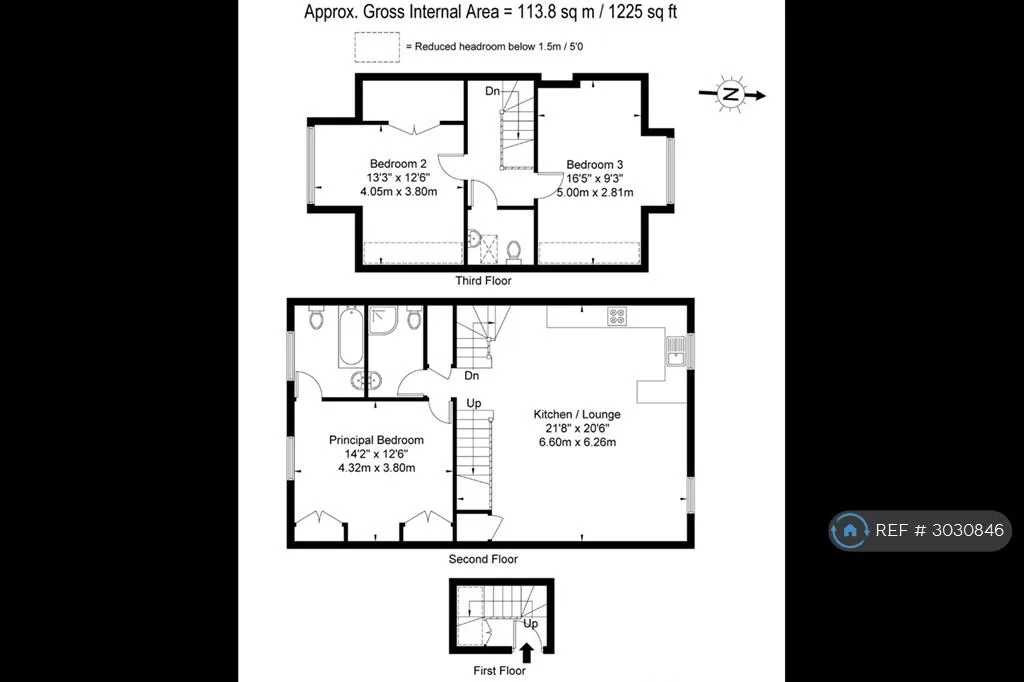 3 bedroom flat for rent