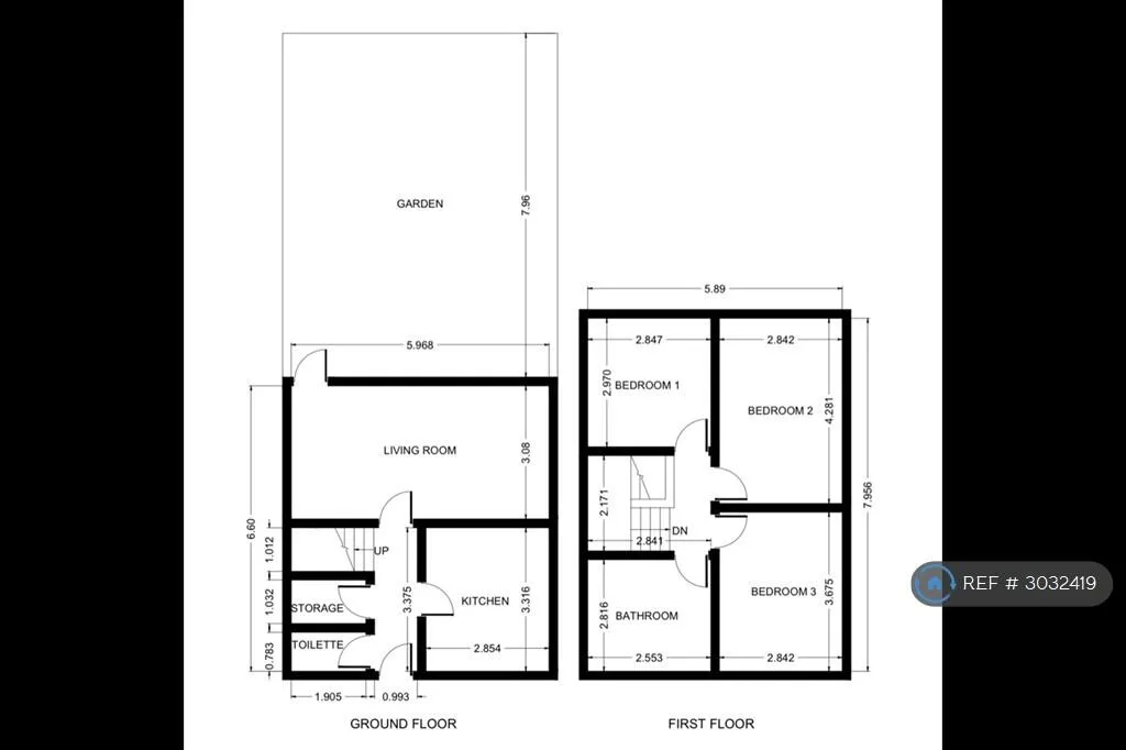 3 bedroom flat for rent