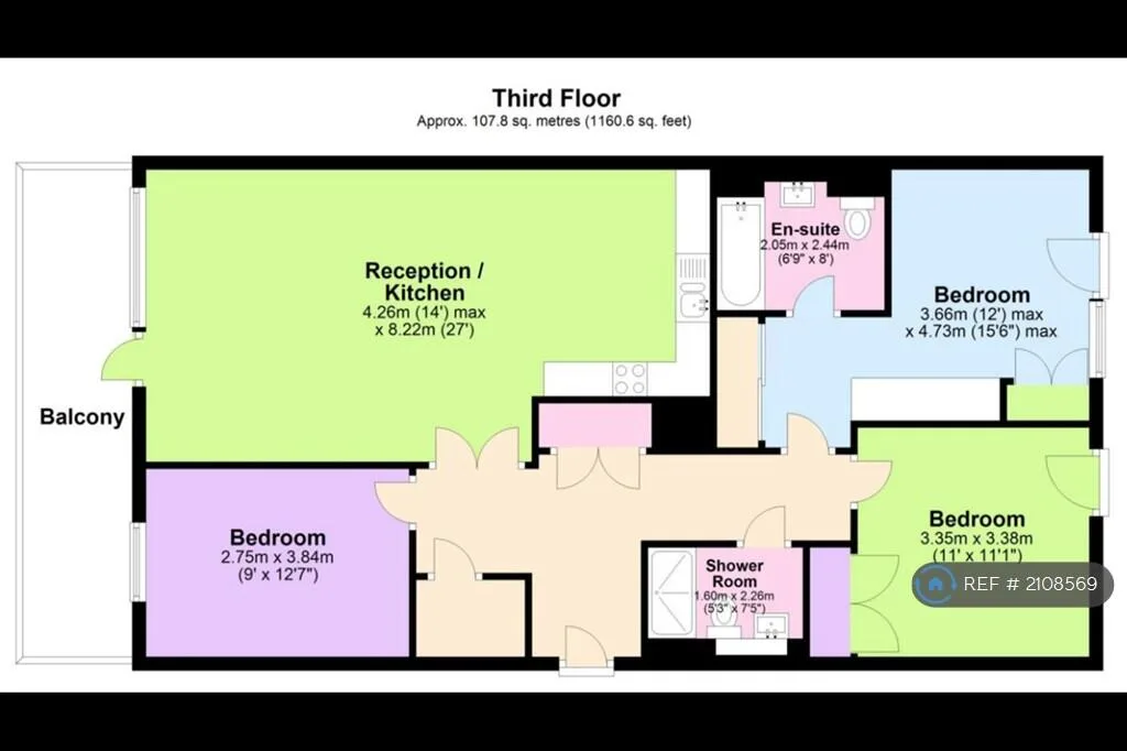3 bedroom flat for rent