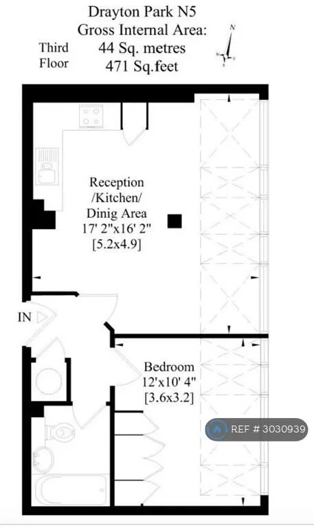 1 bedroom flat for rent