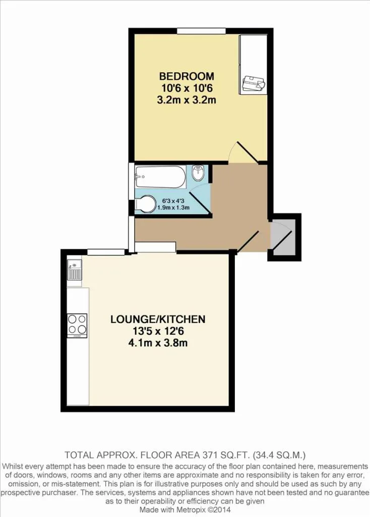 1 bedroom flat for rent