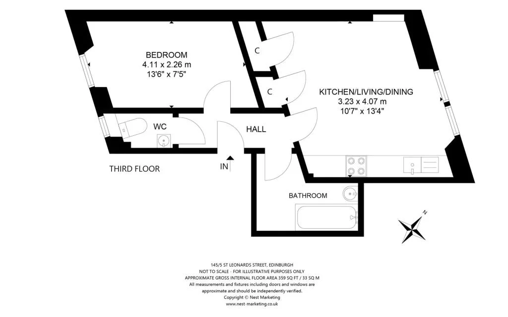 1 bedroom flat for rent