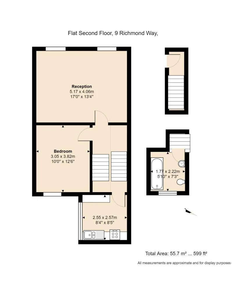 1 bedroom flat for rent