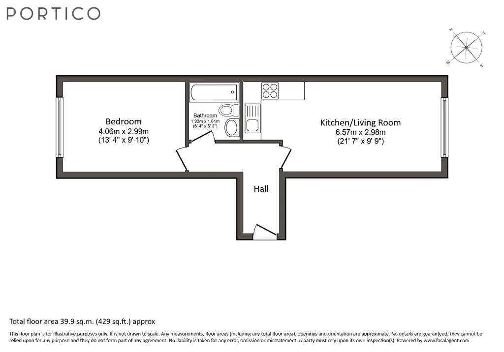 1 bedroom flat for rent