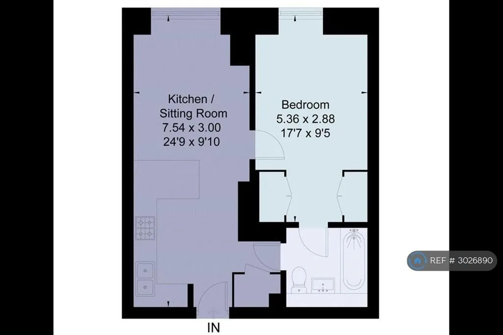 1 bedroom flat for rent
