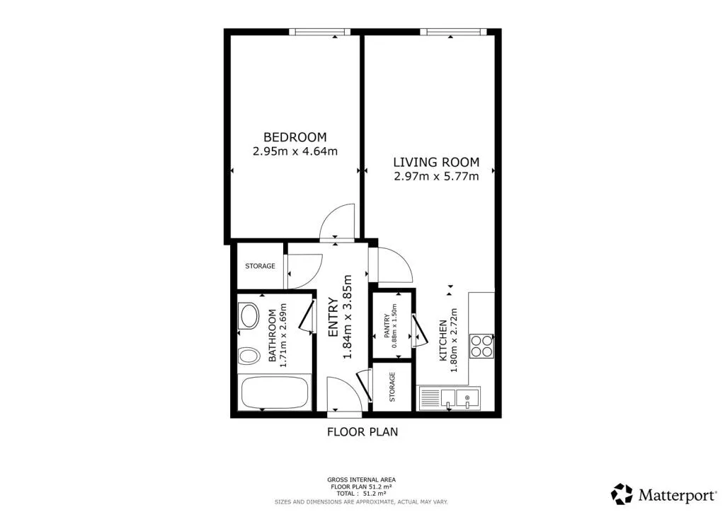 1 bedroom apartment for rent