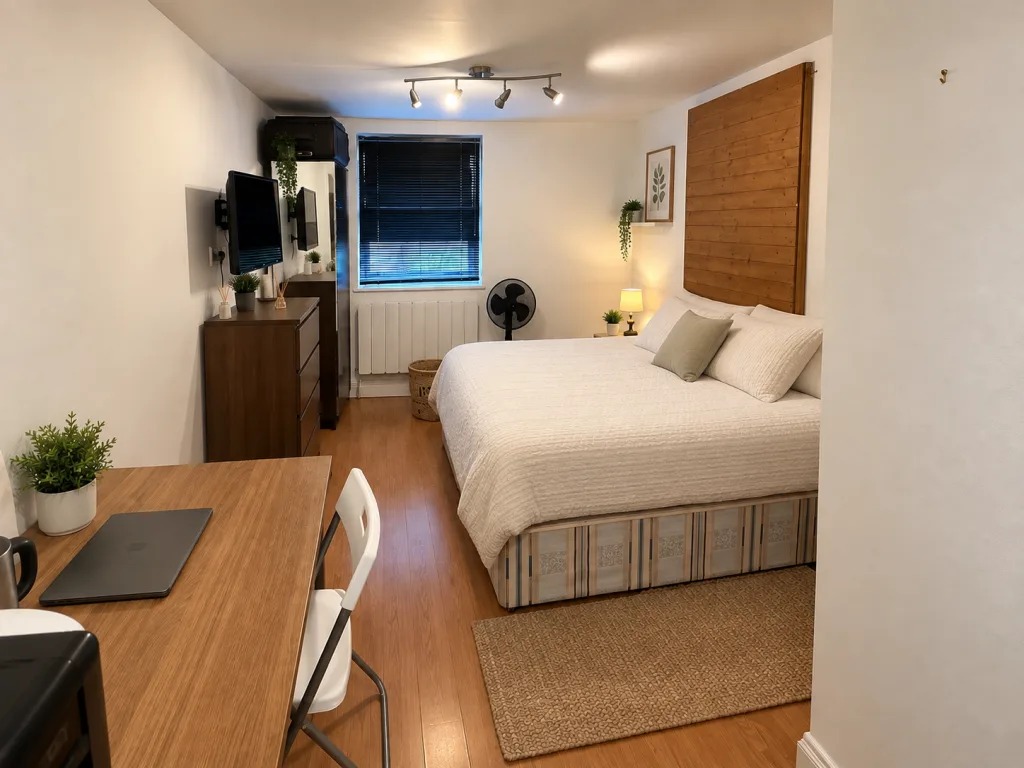 Studio flat for rent