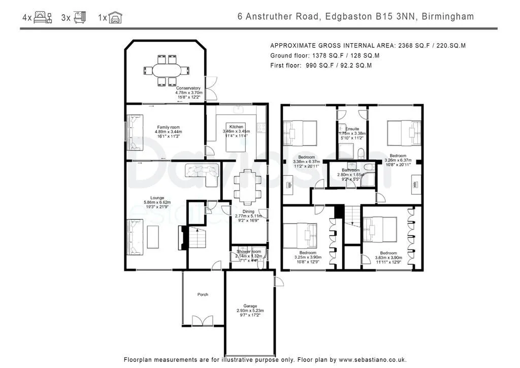 4 bedroom detached house for rent