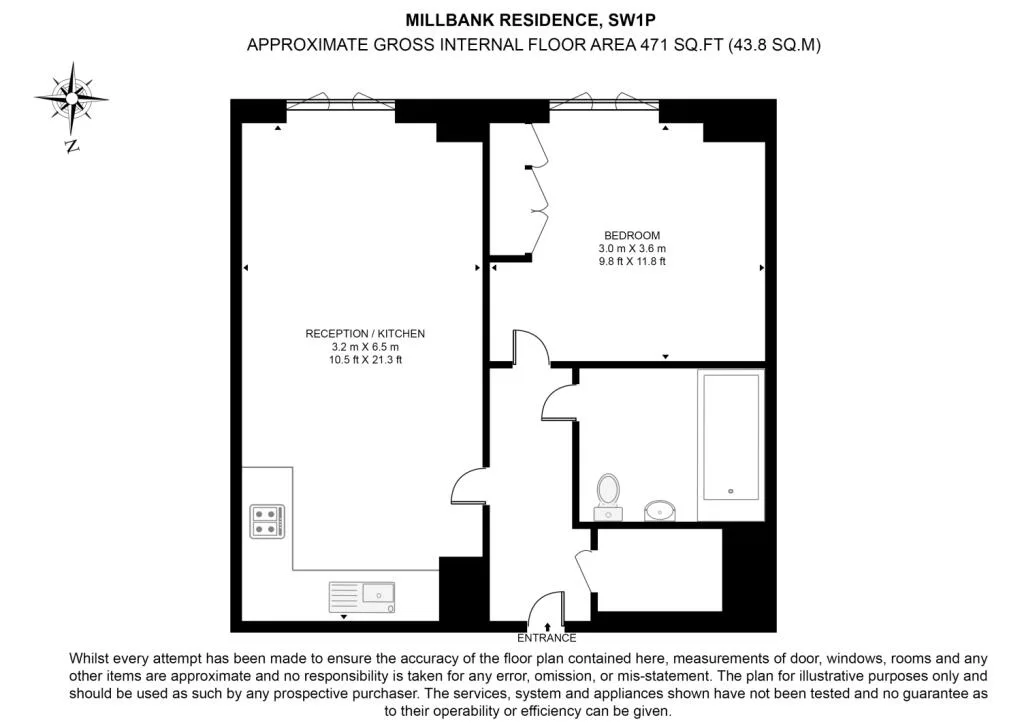 1 bedroom flat for rent