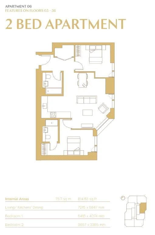 2 bedroom apartment for rent