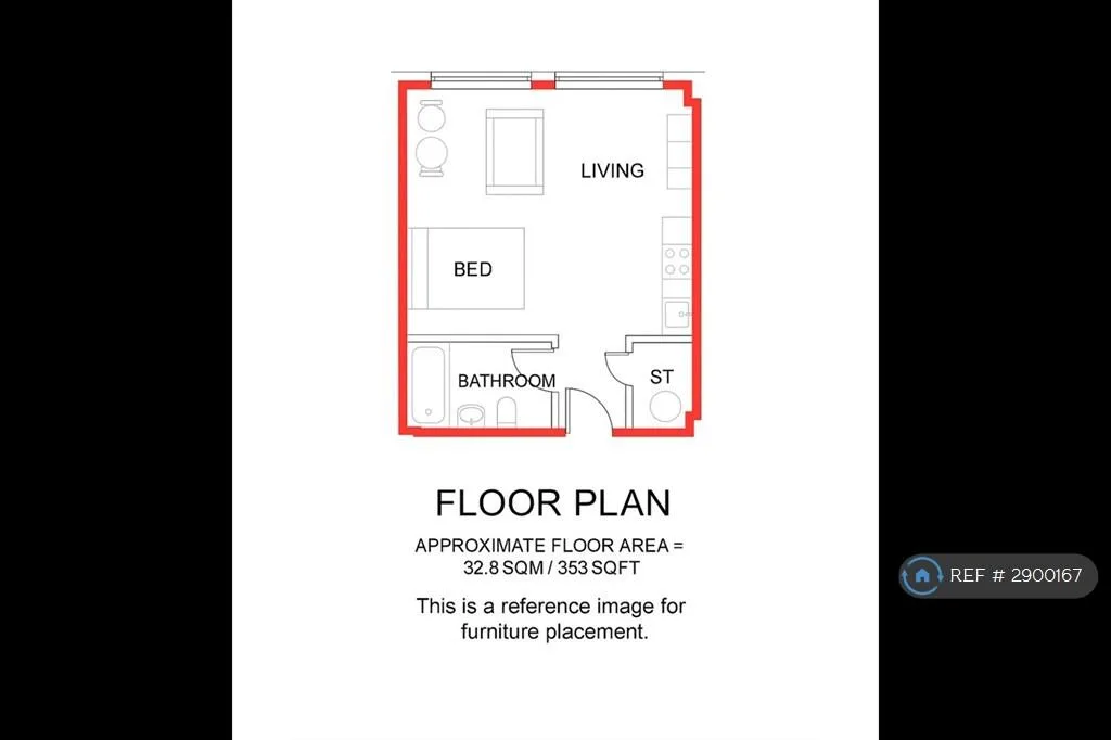 Studio flat for rent