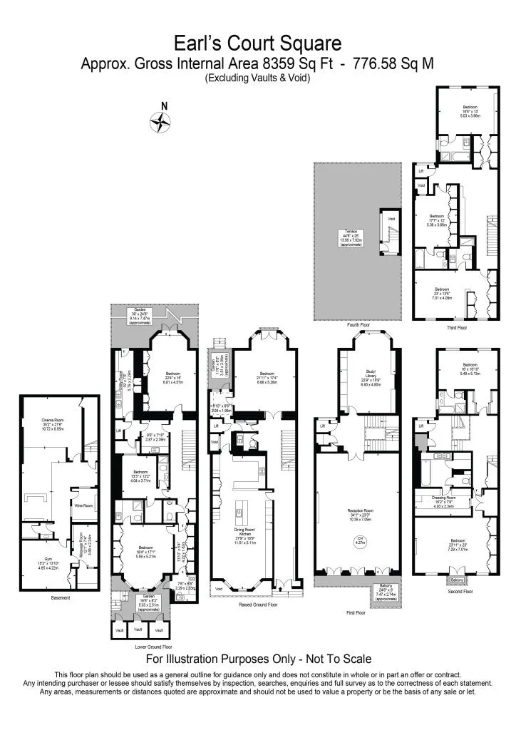 8 bedroom terraced house for rent