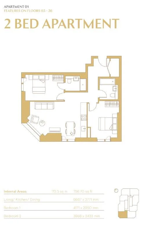 2 bedroom apartment for rent
