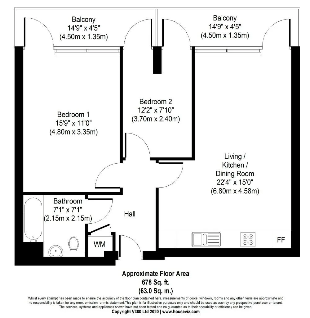 2 bedroom flat for rent