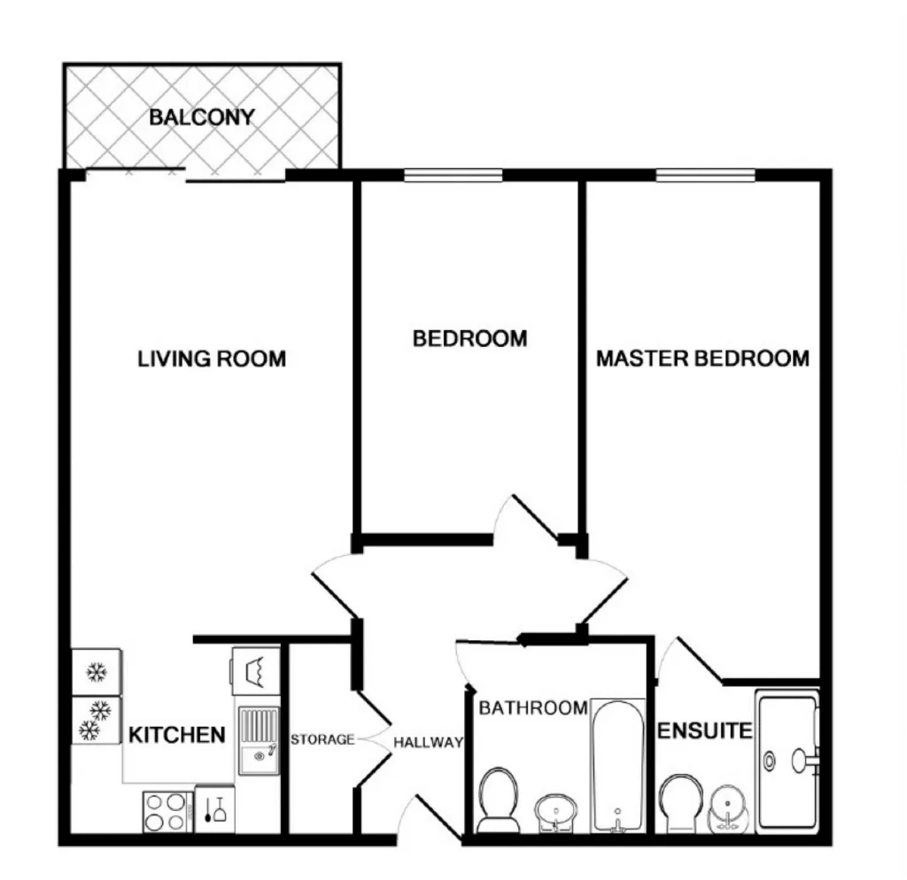 2 bedroom flat for rent