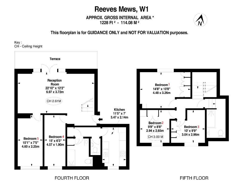 4 bedroom flat for rent