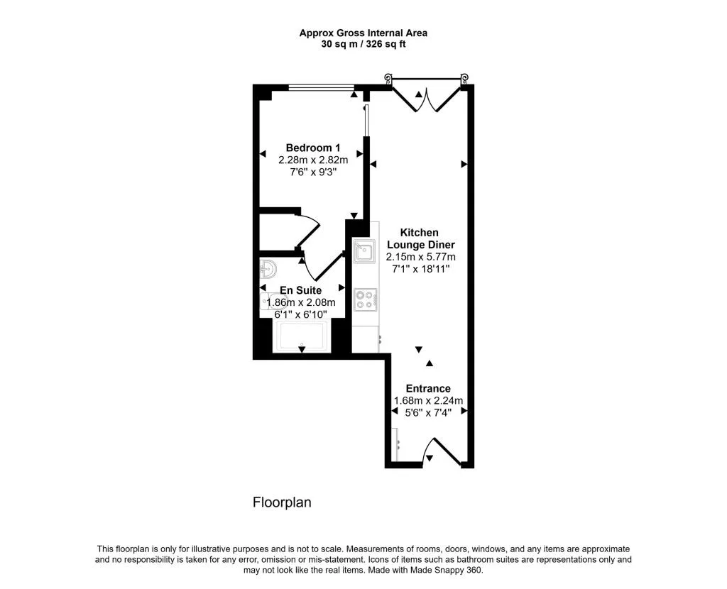 1 bedroom apartment for rent
