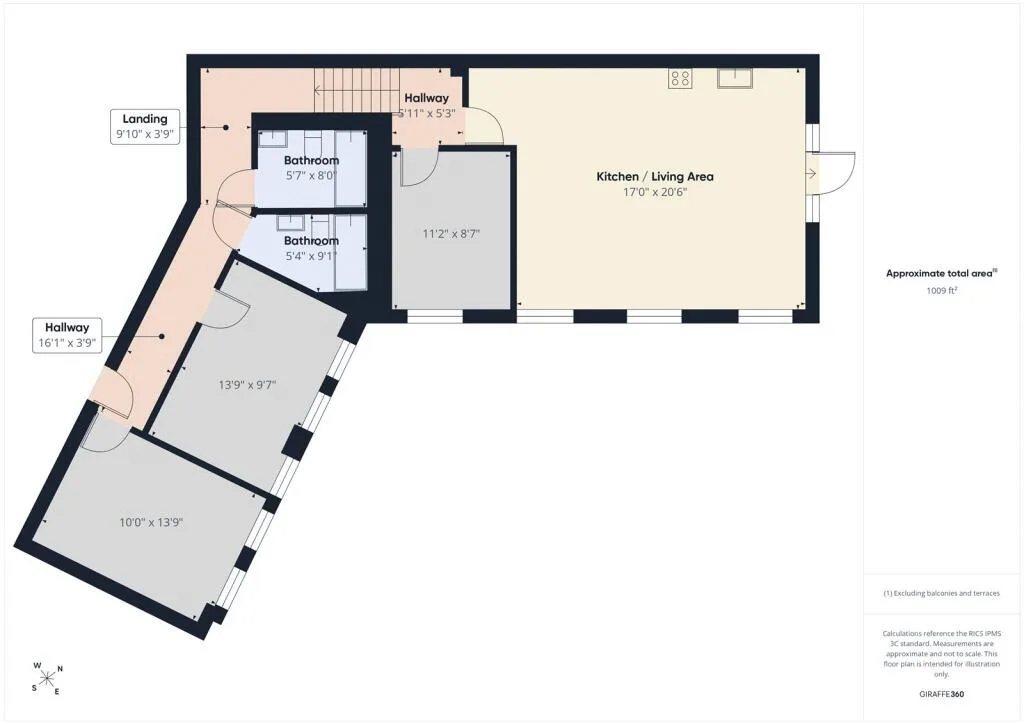3 bedroom flat for rent