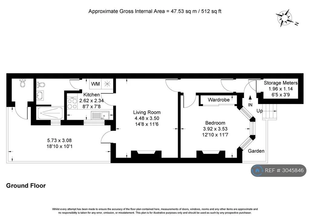 1 bedroom flat for rent