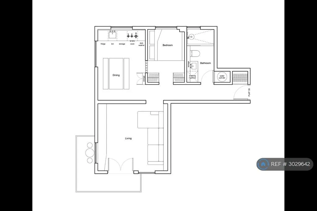 1 bedroom flat for rent