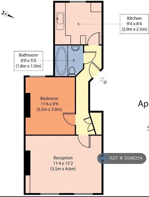 1 bedroom flat for rent