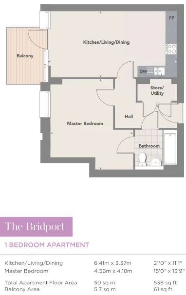 1 bedroom flat for rent