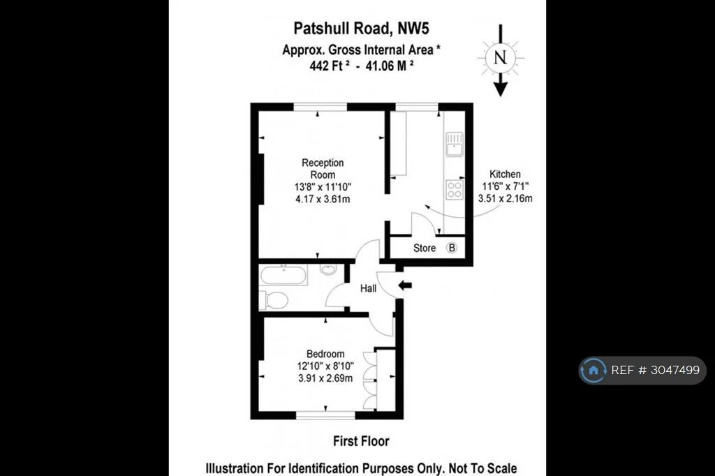 1 bedroom flat for rent
